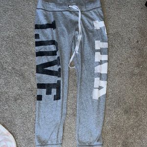 Victoria's Secret PINK Y2K Sweats Size S.
